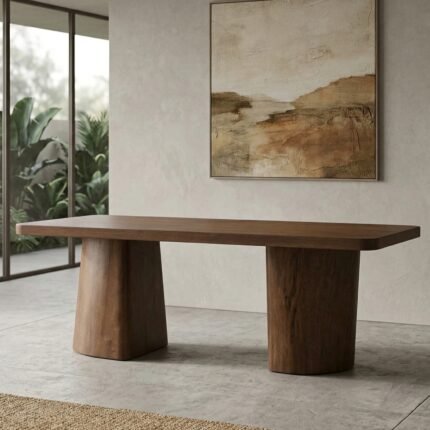 PRITI Solid Wood Coffee Table