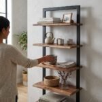 PRITI Bookcase (Solid Mago Wood ) - Image 3