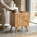 PRITI Wooden Nightstand