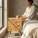 PRITI Wooden Nightstand - Image 2