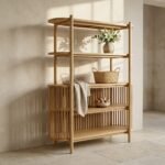 PRITI Open Shelves (Solid Wood )