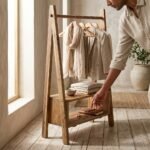 PRITI Recycled Wooden Coat Rack (Solid Wood ) - Image 3