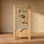 PRITI Storage Bookcase (Solid Wood )