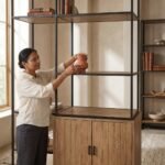 PRITI Storage Bookcase (Solid Wood) - Image 3