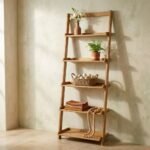 PRITI Wooden Shelving Unit