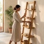 PRITI Wooden Shelving Unit - Image 2