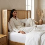 PRITI Cane Bed (Solid Mango Wood ) - Image 2