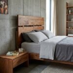 PRITI Solid Wood Standard Bed (Sisam Wood )