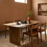 PRITI 200cm Dining Table (Solid Wood )