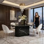 PRITI Dining Table (Black)