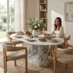 PRITI Dining Table (White)