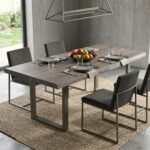 PRITI Dining Table (Wooden Top with Metal legs )