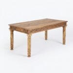 PRITI Rectangular Dining Table (Solid Wood )
