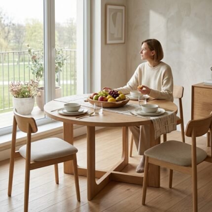 $196.00 – $235.20Price range: $196.00 through $235.20 Back to products $65.00 – $78.00Price range: $65.00 through $78.00 PRITI Wooden 120cm Round Dining Table, Seats 4 (Solid Wood )