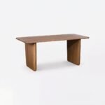 PRITI Wooden 175cm Dining Table, Seats 4-6 (Solid Wood) - Image 4