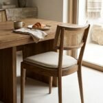 PRITI Upholstered Side Chair (Solid Wood ) - Image 5