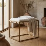 PRITI Iron Accent Stool - Image 4