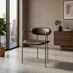 PRITI Metal Armchair (Set of 2)