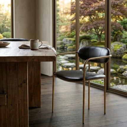 PRITI Metal Armchair (Set of 2)