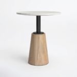 PRITI Genuine Marble Pedestal Dining Table - Image 7