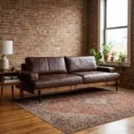 94'' Leather Sofa - PRITI - Image 4