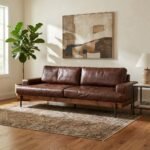 94'' Leather Sofa - PRITI - Image 5