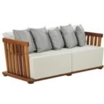 Open Air Sofa (Solid Sisam Wood) - PRITI - Image 9