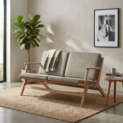 PRITI Open Air Bench (Solid Wood )