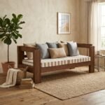 PRITI Open Air Sofa (Sisam Wood )