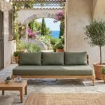 PRITI Open Air Sofa (Solid Mango Wood )
