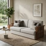 PRITI Open Air Sofa (Solid Sisam Wood ) - Image 2