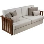 PRITI Open Air Sofa (Solid Sisam Wood )