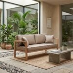 PRITI Open Air Sofa (Solid Wood )