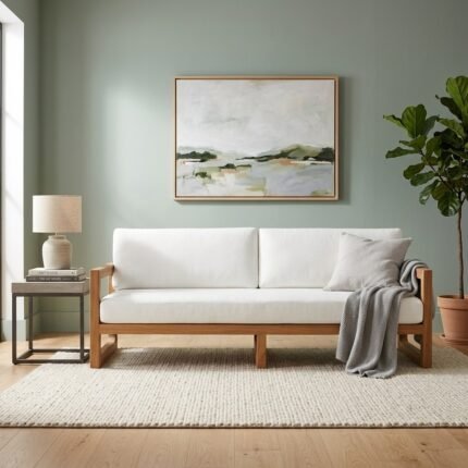 PRITI Open Air Sofa (Solid Wood )