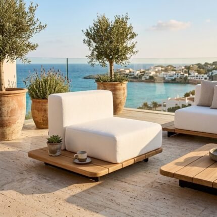 PRITI Open Air Sofa (Solid Wood)