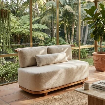 PRITI Open Air Sofa (Solid Wood)