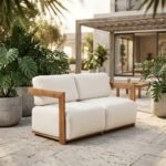 PRITI Open Air Sofa frame (Solid Wood ) - Image 2
