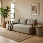 PRITI Open Air Sofa Frame Sisam Wood - Image 3