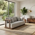 PRITI Open Air Sofa Frame sisam Wood - Image 3