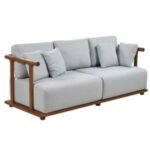 PRITI Open Air Sofa Frame sisam Wood - Image 12