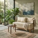 PRITI Open Air Sofa Frame Solid Wood