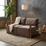 PRITI Open Air Sofa Frame solid Wood - Image 4