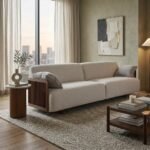 PRITI Open Air Sofa Frame Solid Wood - Image 4