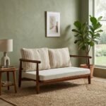 PRITI Open Air Sofa Solid Sisam Wood - Image 2