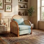 PRITI Lounge Chair (Cane with Solid Wood )