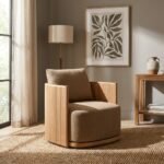 PRITI Lounge Chair (Solid Wood )