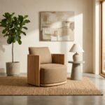 PRITI Lounge Chair (Solid Wood ) - Image 2