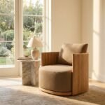 PRITI Lounge Chair (Solid Wood ) - Image 4