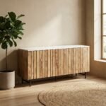 PRITI Large Sideboard (Solid Wood )