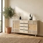 PRITI Wooden Sideboard (Solid Mango wood ) - Image 2